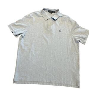 Ralph Lauren Polo Pale Blue Mens XL Polo Short Sleeve Shirt Classic Style